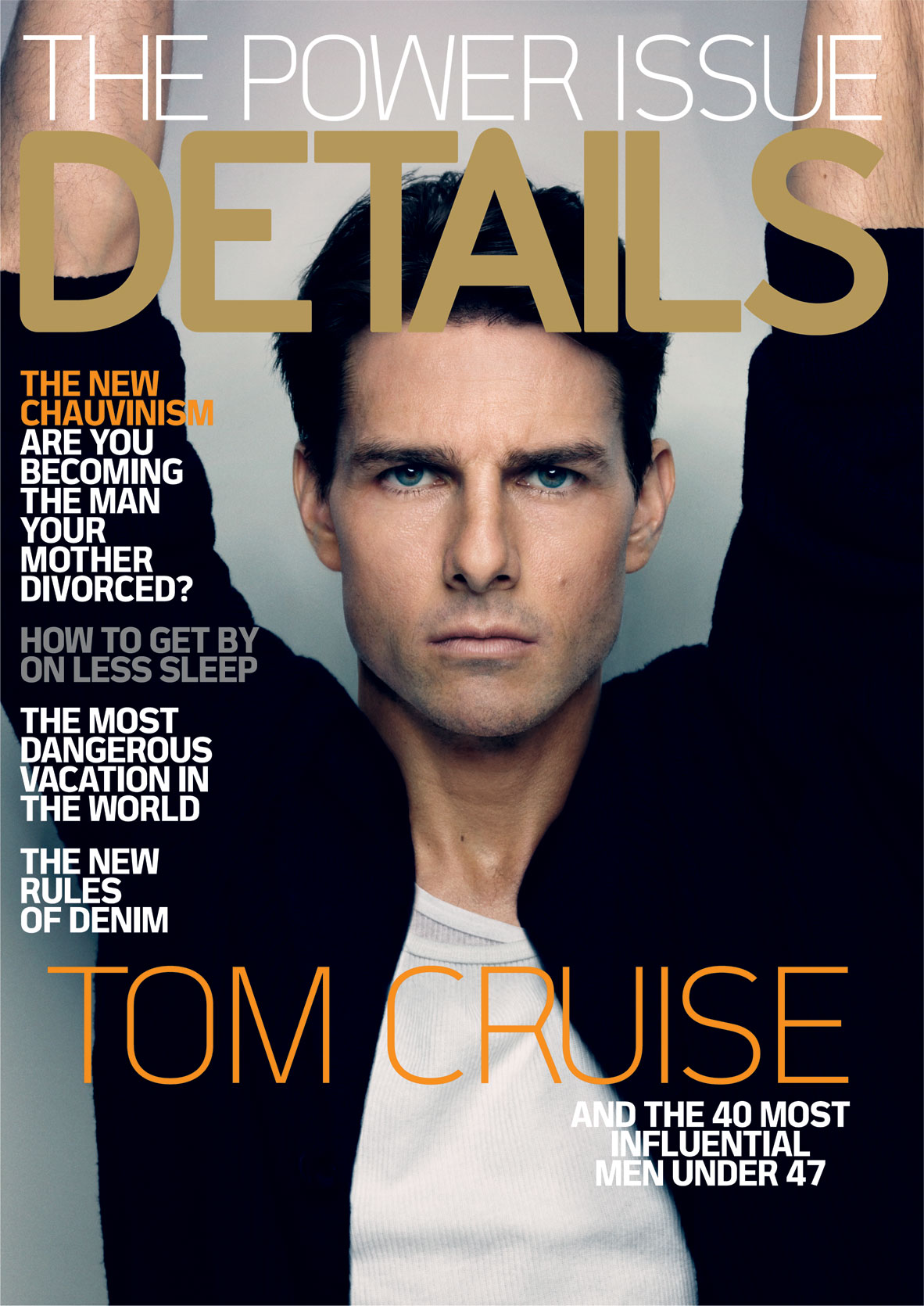 Tom Cruise Details Magazine.
